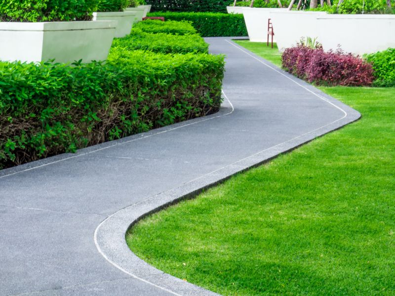 Products For Walkway Curbings in use